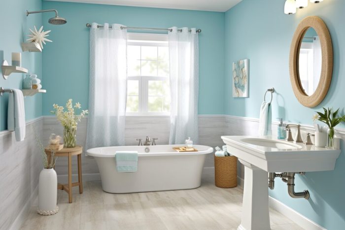 Coastal bathroom decor ideas