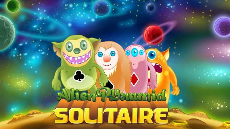 Alien Pyramid Solitaire